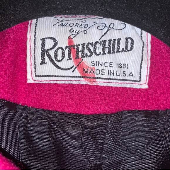 VTG Rothschild Button Up Jacket Coat Size 6 - Picture 2 of 12